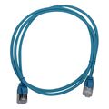 logilink patch cable cat6a tpe slimline blue 03m extra photo 3