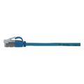 logilink patch cable cat6a tpe slimline blue 03m extra photo 4