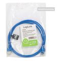 logilink patch cable cat6a tpe slimline blue 03m extra photo 6