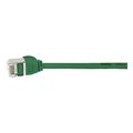 logilink patch cable cat6a tpe slimline green 03m extra photo 1