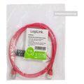 logilink patch cable cat6a tpe slimline red 5m extra photo 6