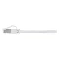 logilink patch cable cat6a tpe slimline white 5m extra photo 3