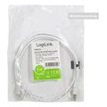 logilink patch cable cat6a tpe slimline white 5m extra photo 6