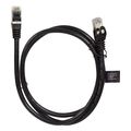 logilink patch cable cat6 f utp black 2m econline extra photo 3