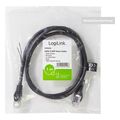 logilink patch cable cat6 f utp black 2m econline extra photo 5