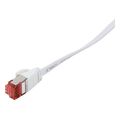 logilink patch cable flat cat6a shielded 050m white extra photo 2