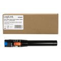 logilink fiber checker visual fault locator 10mw for 25 125 ferrules extra photo 7