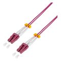logilink fiber patch cord om4 lc lc 20m duplex extra photo 1