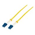 logilink fiber patch cord os2 lc lc 100m 9 125 duplex extra photo 1