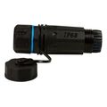 logilink outdoor cat6a bulkhead coupler 2 x rj45 ip68 long type extra photo 1