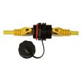 logilink outdoor cat6a bulkhead coupler 2 x rj45 ip68 short type extra photo 2
