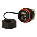 logilink outdoor cat6a bulkhead keystone jack rj45 stp ip68 extra photo 1