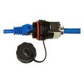 logilink outdoor cat6a bulkhead keystone jack rj45 stp ip68 extra photo 2