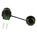 logilink outdoor fiber optic duplex lc connector with cable gland and dust cap extra photo 2