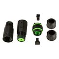 logilink outdoor fiber optic simplex sc connector with 2 cable glands extra photo 1