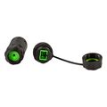 logilink outdoor fiber optic simplex sc connector with cable gland and dust cap extra photo 2