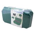 logilink outdoor power distribution box w 4 way outlet strip ip54 green extra photo 5