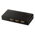 logilink hdmi splitter 1x2 port 4k 60 hz hdcp edid hdr cec downscaler extra photo 1