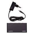 logilink hdmi splitter 1x2 port 4k 60 hz hdcp edid hdr cec downscaler extra photo 4