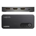 logilink hdmi splitter 1x2 port 4k 60 hz hdcp hdr cec downscaler extra photo 3