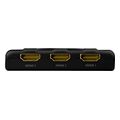 logilink hdmi switch 3 port bidirect 1x3 3x1 4k 30 hz cec pigtail extra photo 2