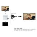 logilink hdmi switch 3 port bidirect 1x3 3x1 4k 30 hz cec pigtail extra photo 5