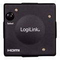 logilink hdmi switch 3x1 port 1080p 60 hz hdcp cec mini extra photo 3