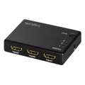 logilink hdmi switch 3x1 port 1080p 60 hz hdcp cec rc smal extra photo 1