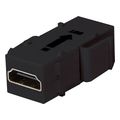 logilink hdmi keystone coupler a f to hdmi a f 4k 30 hz repeater black ean 4052792057638 extra photo 1