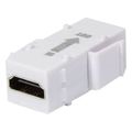 logilink hdmi keystone coupler a f to hdmi a f 4k 30 hz repeater white ean 4052792043679 extra photo 1