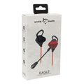 white shark in ear headset microphone eagle black red ge 536 extra photo 1
