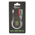 white shark headset cable 35mm x 2f3pin 35mm m4pin 02m ws 354p 2x35 extra photo 1