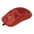 white shark mouse galahad 6400 dpi red gm 5007r extra photo 1