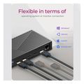 icy box 11 in 1 type c hybrid doking station with triple video output ib dk2246ac extra photo 5