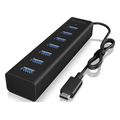 icy box 7 port type c 32 gen1 hub ib hub1700 c3 extra photo 1