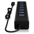 icy box 7 port type c 32 gen1 hub ib hub1700 c3 extra photo 3