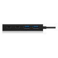 icy box type c 32 4 port hub pd60w ib hub1426 cpd extra photo 4