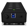icy box 7 port usb 32 hub with 1xqc30 2xfast charge ports ib hub1703 qc3 extra photo 4