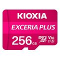 kioxia 4k micro sd 256gb exceria plus uhs i u3 with adapter m303 lmpl1m256gg2 extra photo 1
