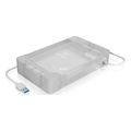 icy box plastic enclosure usb 32 adapter for 25 35 sata iii with 8x card holder ib ac705 6g extra photo 4