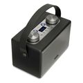 aiwa leatherette portable bluetooth speaker rms 50w with mic guitar input bstu 800bk extra photo 5