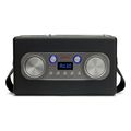 aiwa leatherette portable bluetooth speaker rms 50w with mic guitar input bstu 800bk extra photo 6