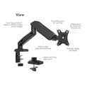 icy box single monitor stand for monitors up to 32 2 9kg vesa max100x100 ib ms203 t extra photo 2