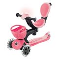 globber scooter goup baby lights 360 coral pink 844 210 extra photo 2