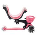 globber scooter goup baby lights 360 coral pink 844 210 extra photo 3