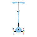globber scooter junior foldable fantasy lights flowers pastel blue 433 200 extra photo 1