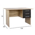 grafeio melaminis ensley hm202904 me 3 syrtaria sonama gkri 120x60x76 ek extra photo 1