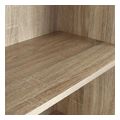 bibliothiki melaminis ensley hm202703 sonama me xeroyli 60x30x180ek extra photo 4