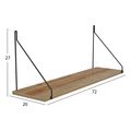 rafi toixoy agilan melaminis hm918311 fysiko oak 72x20x27yek extra photo 1