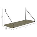 rafi toixoy agilan melaminis hm918312 olive grey 72x20x27y ek extra photo 1